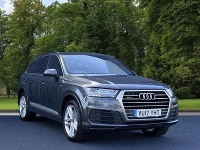 Used Audi Q7 S-Line 218 HP (160 kW) 2017 Grey SUV