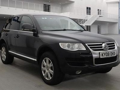 Black Used 2008 VW Touareg SE SUV | £4,999 (A bit pricey)