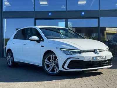 Used VW Golf VII R-line 150 HP (110 kW) 2020 White Hatchback