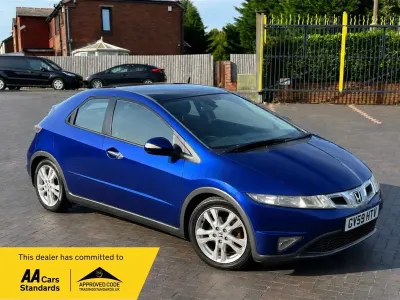 Used Honda Civic ES 140 HP (102 kW) 2009 Blue Hatchback