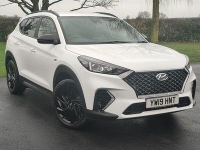 White Used 2019 Hyundai Tucson N Line SUV | £15,500 (Fair price)