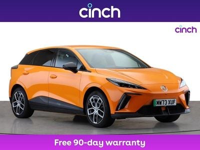 Orange Used 2023 MG MG4 EV Trophy Hatchback | £15,899