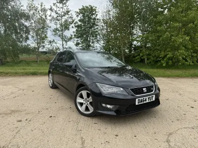 Usado Seat Leon FR 150 HP (110 kW) 2015 Preto Citadino