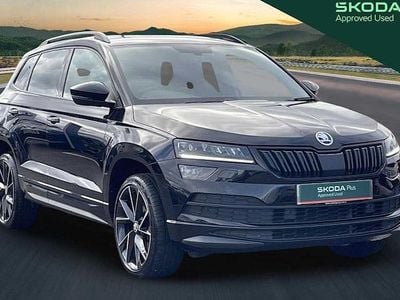 Black Used 2021 Skoda Karoq SportLine SUV | £19,901 (Fair price)