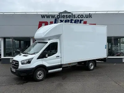 Used Ford Transit 130 HP (95 kW) 2023 White Cabriolet