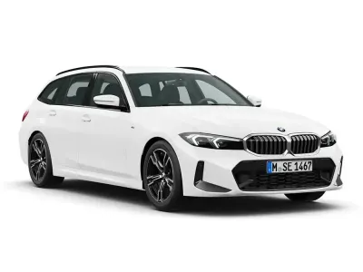 Ny BMW 320 M Sport 2026 Vit Kombi