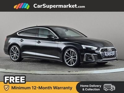 Used Audi A5 S-Line 2022 Black Hatchback