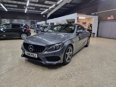 Used Mercedes C200 AMG Line Premium 2018 Grey Coupe