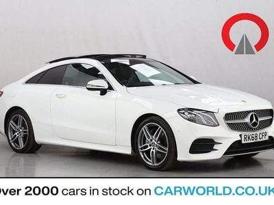 White Used 2018 Mercedes E220 AMG line Coupe | £18,700 (Fair price)