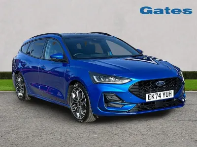 Used Ford Focus ST-Line X 125 HP (91 kW) 2024 Blue Estate