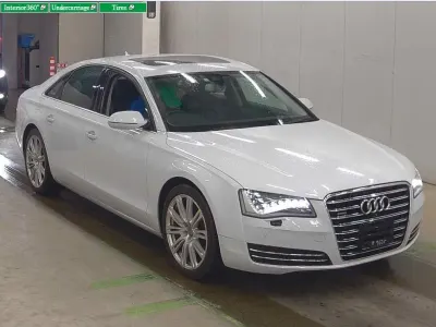 Used Audi A8 2012 White7 Sedan