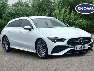 Used Mercedes CLA180 AMG Line Premium 134 HP (98 kW) 2023 White Sedan