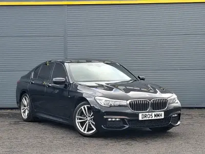 Used BMW 740 M Sport 320 HP (235 kW) 2018 Black Sedan