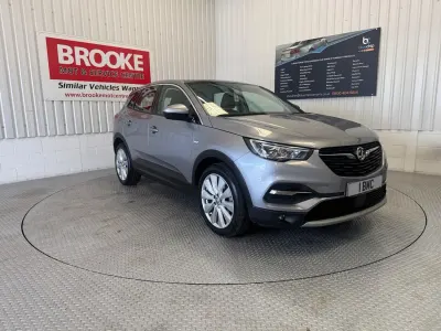 Used Vauxhall Grandland X Elite 130 HP (95 kW) 2020 Grey SUV