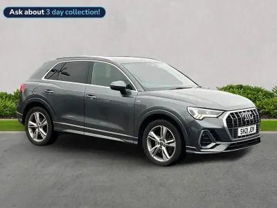 Begagnad Audi Q3 S-Line 200 HK (147 kW) 2021 Grå SUV