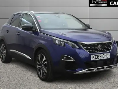 Used Peugeot 3008 Premium 2020 Blue SUV