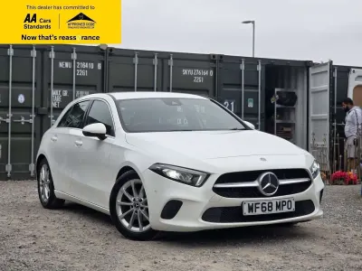 Used Mercedes A180 Executive 116 HP (85 kW) 2018 White Hatchback