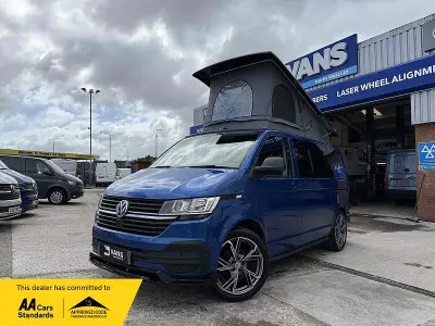 Used VW Transporter 2021 Blue Van