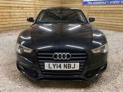 Used Audi A5 Black Edition 170 HP (125 kW) 2014 Black Coupe