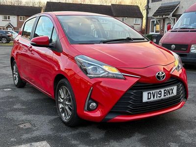 Used Toyota Yaris 2019 Red Hatchback