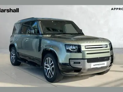 Used Land Rover Defender Dynamic 300 HP (220 kW) 2023 Pangea green  SUV