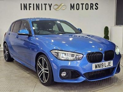 Usado BMW 118 M Sport 2019 Azul Citadino