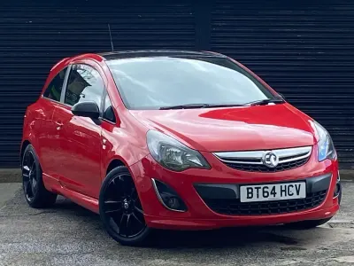 Begagnad Vauxhall Corsa Edition 2014 Röd Halvkombi