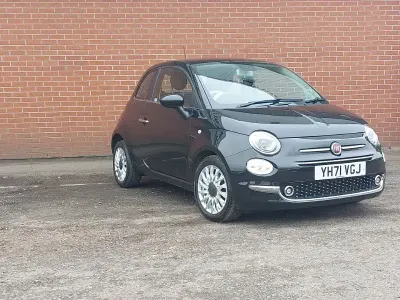 Used Fiat 500 Dolcevita 70 HP (51 kW) 2021 Black Hatchback