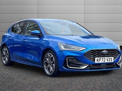 Used Ford Focus ST-Line 120 HP (88 kW) 2022 Desert island blue Hatchback