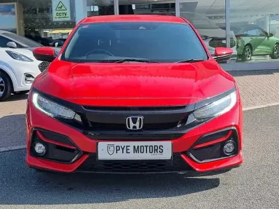 Used Honda Civic SR 126 HP (92 kW) 2021 Red Hatchback