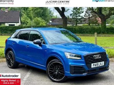Used Audi Q2 Black Edition 150 HP (110 kW) 2019 Blue SUV