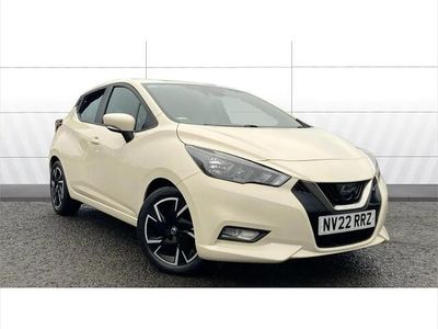 White Used 2022 Nissan Micra Acenta Hatchback | £11,851 (Fair price)