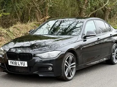 Used BMW 320 M Sport 2018 Black Sedan