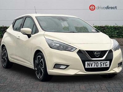Used Nissan Micra Acenta 2021 White Hatchback