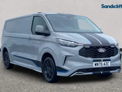 Used Ford Transit Custom Sport 170 HP (125 kW) 2025 Grey matter (premium solid colour) Van