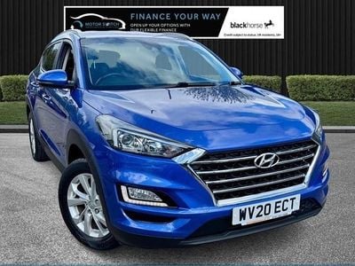 Used Hyundai Tucson SE 132 HP (97 kW) 2020 Blue SUV