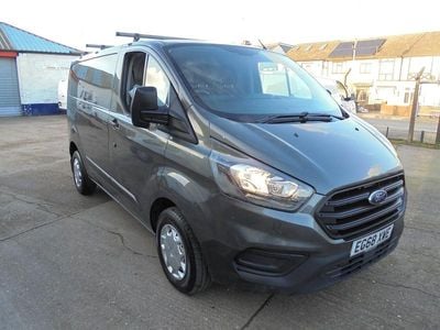 Grey Used 2019 Ford Transit Custom Van | £5,295 (Good price)