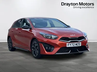 Used Kia Ceed GT-Line 158 HP (116 kW) 2022 Orange Hatchback