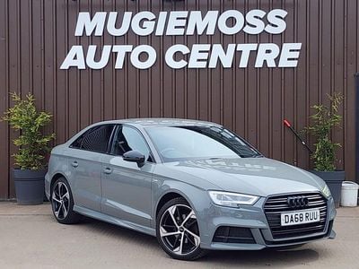 Used Audi A3 Black Edition 116 HP (85 kW) 2018 Grey Sedan