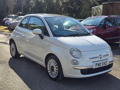 Usado Fiat 500 Lounge 69 HP (50 kW) 2011 Branco Citadino