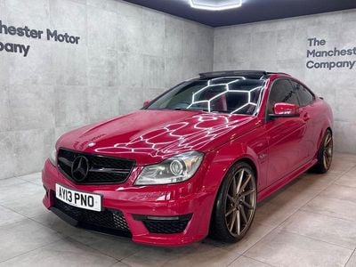 Red Used 2013 Mercedes C63 AMG AMG Edition 1 Coupe | £18,490 (Fair price)
