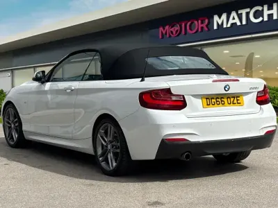 Usado BMW 220 M Sport 2017 Blanco Descapotable
