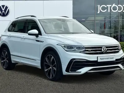 Used VW Tiguan R-line 150 HP (110 kW) 2022 White SUV