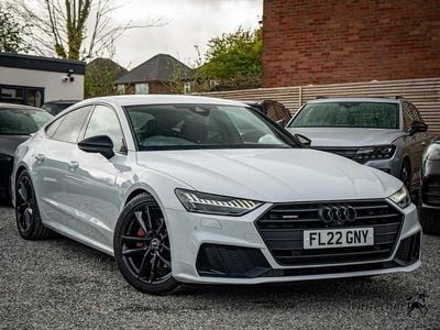 Used Audi A7 Sportback Black Edition 245 HP (180 kW) 2022 White Hatchback