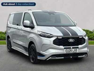 Used Ford Transit Custom Sport 232 HP (170 kW) 2026 Silver Van