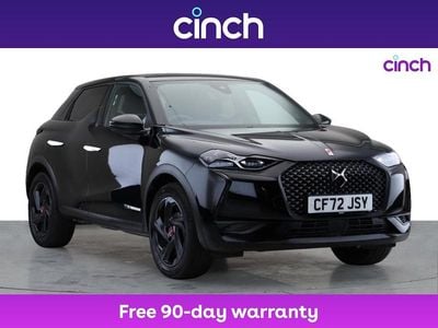 Black Used 2022 DS Automobiles DS3 Crossback Performance Line Plus SUV | £14,549 (Expensive)