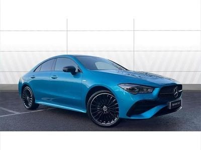 Blue Used 2025 Mercedes E250 AMG Line Premium Plus Coupe | £34,502 (Expensive)