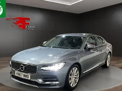 Used Volvo S90 Inscription 235 HP (172 kW) 2017 Blue Sedan