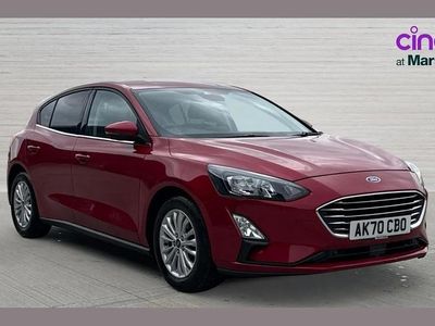 Used Ford Focus Titanium 125 HP (91 kW) 2020 Red Hatchback