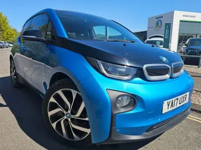 Used BMW i3 Impressive 125 kW (170 HP) 2017 Blue Hatchback